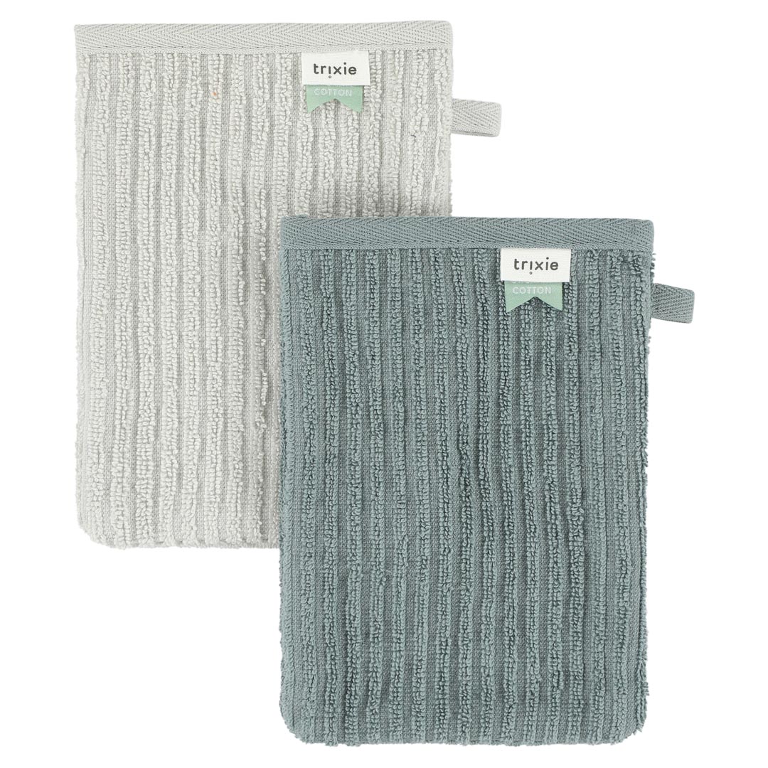 Gants de toilette 2-pack - Hush Petrol